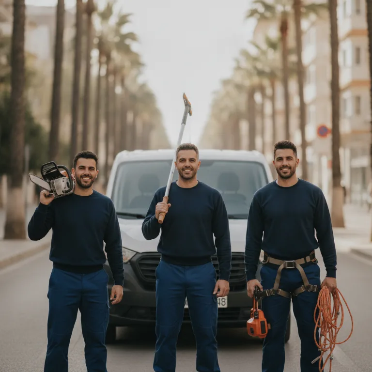 Tala de Árboles equipo en Puerta Bonita